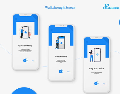 Walkthrough UI Screens