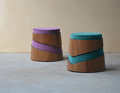 SWIRL Pouffe | Sitting | Furniture Design