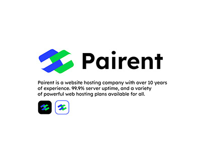 parient hosting logo design