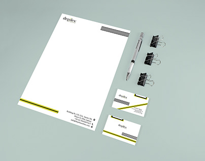 Visiting Card with Letter Head for Depilex
