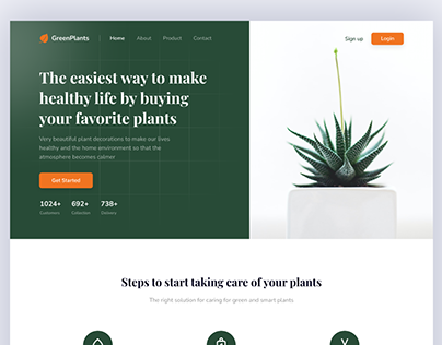 In-Plant - Indoor Plant Shop Website