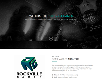 Rockville Games Website