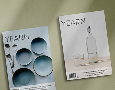 YEARN Magazine Design