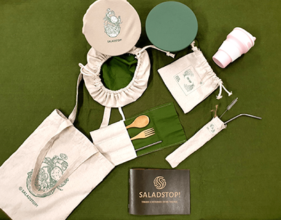 Lifestyle Packaging for Saladstop!