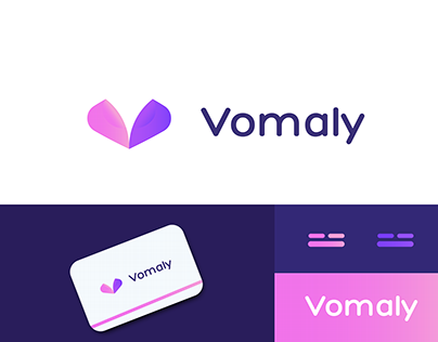 Modern V Letter Logo Design Identity l Logo Designer
