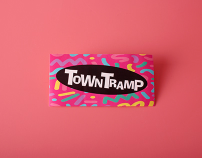 Town Tramp Custom Brand Stickers canada