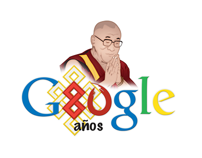 Doodle Dalai Lama