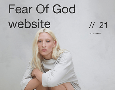 Fear Of God — Redesign Concept