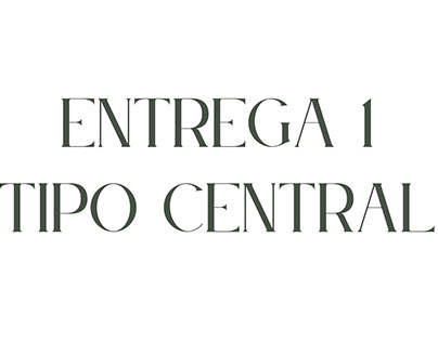 ENTREGA 1, TIPO CENTRAL