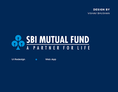 SBI Mutual fund Web UI Redesign (www.sbimf.com)
