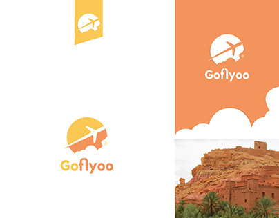 Goflyoo Brand identity design (Kuwait travel agency)
