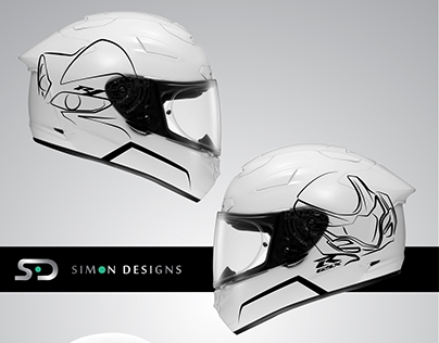 Ko Andrew's Helmet Design - Simon Designs