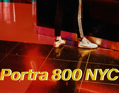New York summer on Portra 800