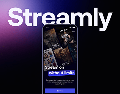 Streamly - App for video streaming platform