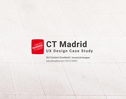 Sistema de transportes de Madrid - Case Study