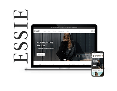 Project thumbnail - Essie - ECommerce Shopping website - Case study