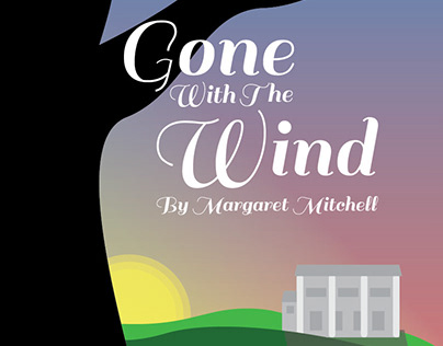 Gone with the Wind Book Cover Design