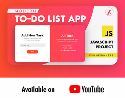 Modern TO-DO List App Project for Javascript Beginners