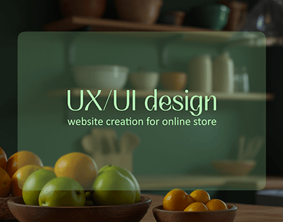 Website for the online store "arbor", UX/UI design
