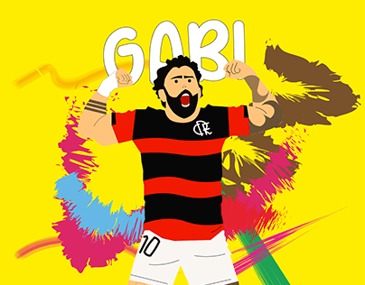 Gabi - Jogador do Flamengo - Brasileirão