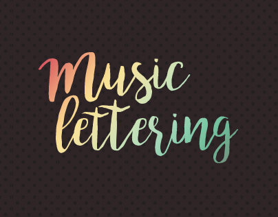 Music Lettering