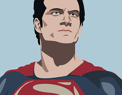 Vector Art - Henry Cavill Superman