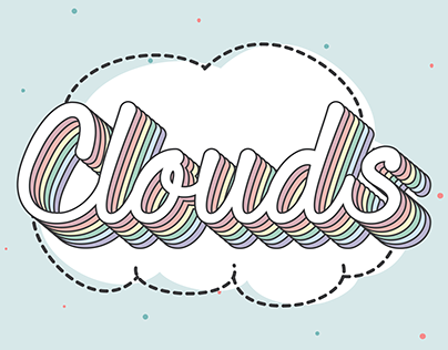 Clouds - Desarrollo de Logotipo