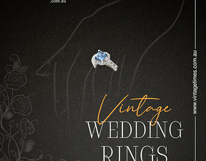 Wide Array Of Vintage Wedding Rings - Vintage Times