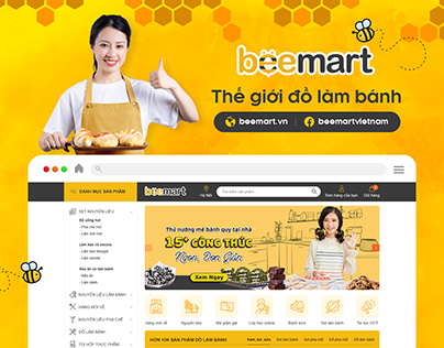 Beemart Website Design