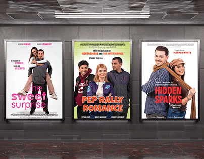 2000s Rom-Com Inspired Movie Posters
