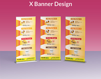 X Banner Design