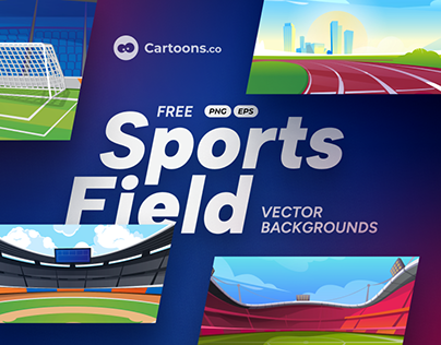 Sports Field Vector Backgrounds