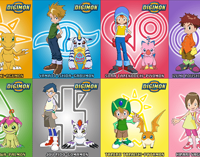 Digimon Adventure Characters
