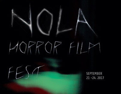 Horror film festival poster