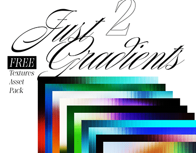 Just Gradients 2 | FREE Gradient Textures Asset Pack