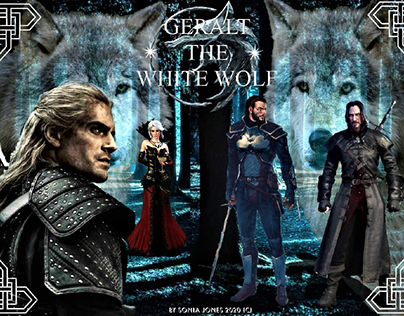 Geralt the witcher wolf