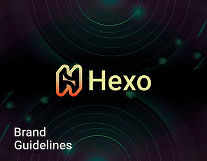 Brand Guidelines - H letter logo design - Modern logo