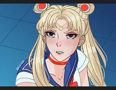 Sailor Moon Screencap Redraw