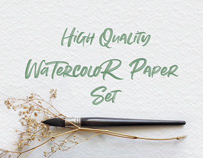 High Quality Watercolor Paper Set