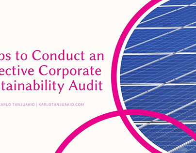 Steps to Conduct an Effective Corporate Sustainability