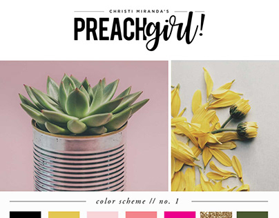 Preach Girl | Branding, Website, + More