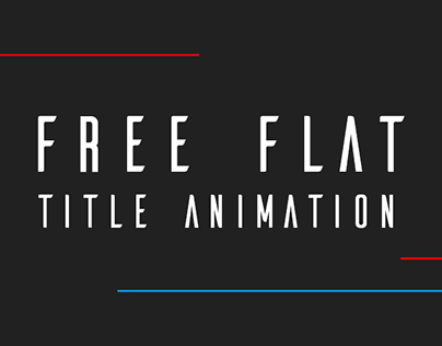 Free title animation | Motion graphic
