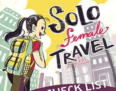 Solo Female Travel Infographic