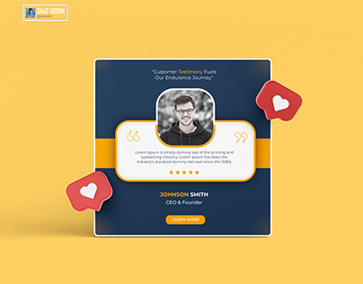 Client feedback with free editable PSD mockup