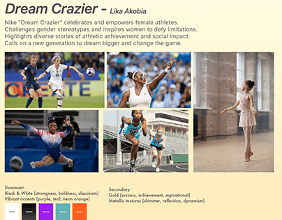 Nike Dream Crazier interpretation by Lika Akobia
