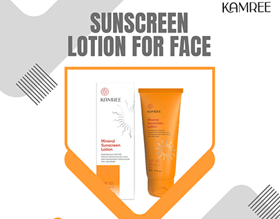 Sunscreen lotion for face