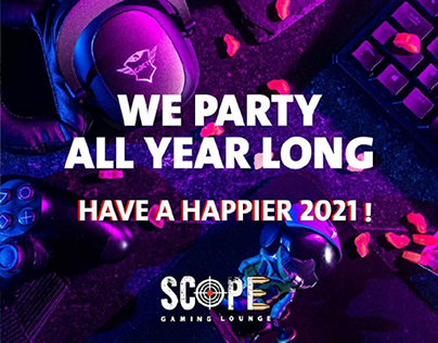 Scope Gaming Lounge | Social media posts
