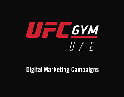 UFC GYM UAE Digital Marketing Campaign Creatives