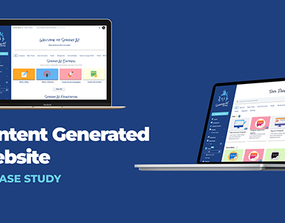 Case Study- Sparky Content Generated Website