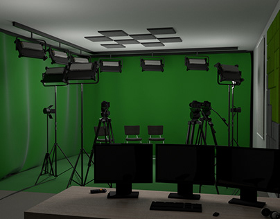 3D | PWR - Video studio visualisation